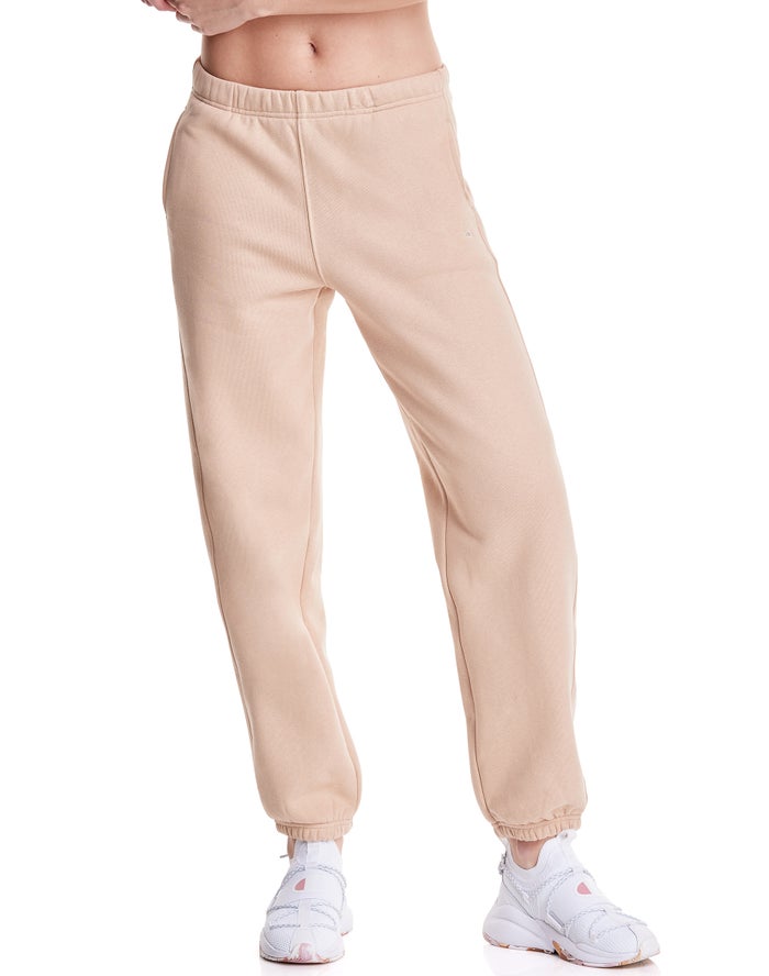 Pantalon Chandal Champion Mujer - Reverse Weave Boyfriend ( Beige ) 6109837-LA